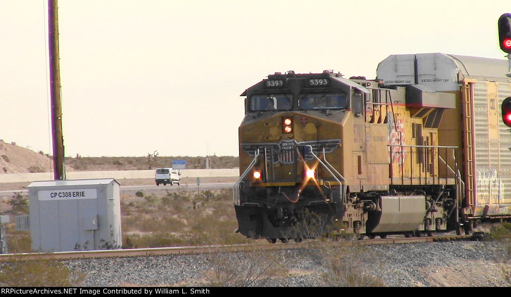  Unit Vehicular Flat Car Frt at Erie NV -2